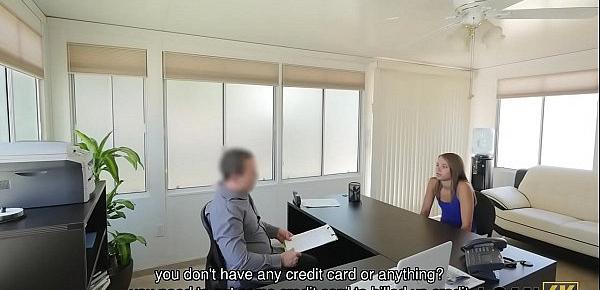  LOAN4K. Agent is ready to give credit to babe after sex with him